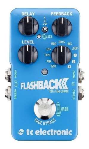 Tc Electronic Flashback 2 Delay Pedal True Bypass Efecto Eco