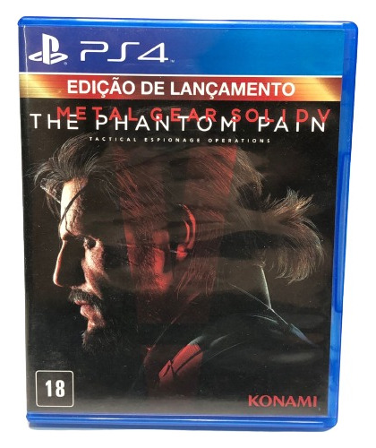 Jogo Ps4 Metal Gear Solidv The Phantom Pain 