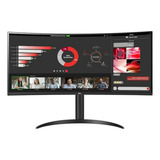 Monitor LG 34wr55qc-b 34  Curvo Ultrawide Wqhd Hdr 10 100hz 