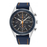 Reloj Seiko Hombre Solar Ssc775 Crono Malla Azul Watchcenter