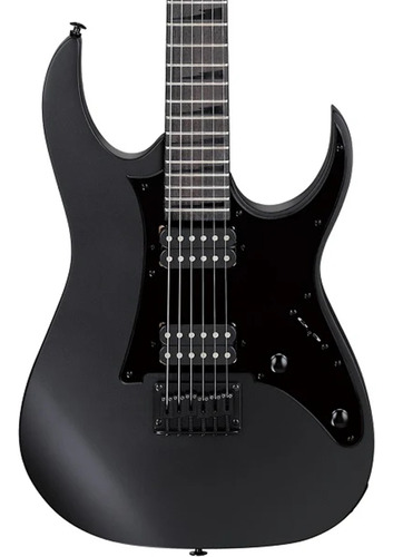 Guitarra Eléctrica Ibanez Grgr131ex-bkf  Black Flat 