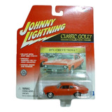 Johnny Lightning 1971 Chevy Nova Classic Gold - J P Cars