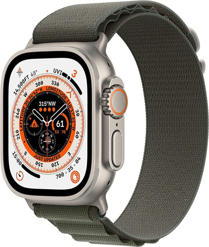 Apple Watch Ultra 49mm A2684 Aluminio Green Alpine Loop 4g