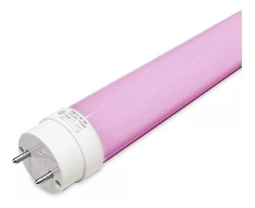 Tubo Led 16w 90cm Carniceria Grolux 220v Color Rosa