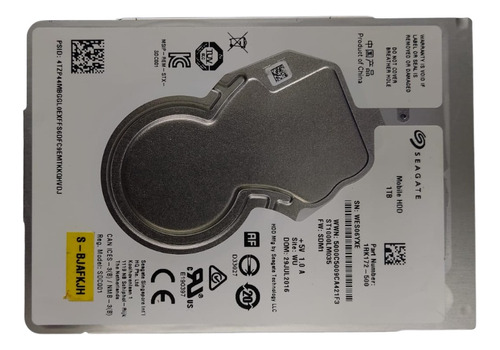 Disco Rígido Interno Seagate Mobile Hdd St1000lm035 1tb Branco