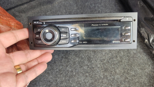 Rádio Cd Player 98031864zd Citroen C3 Tendance 1.5 2014