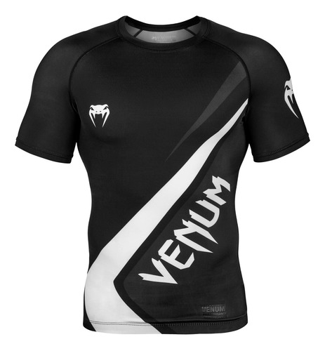 Venum Rashguard Short Sleeves Licra Mma Jiu Jitsu B-champs