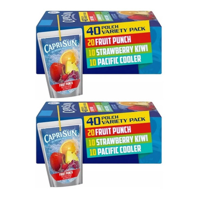 Capri Sun 80 Jugos 177ml 3 Sabores *producto