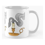 Taza X4 Apagar Una Vela En Un Candelabro Con Humo Calidad Pr