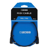 Cable Midi Con Conectores Trs 60cm Boss® Bcc-2-3535