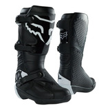 Botas Fox Mujer Motocross Enduro Comp5 Negra Avant Motos