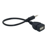 Adaptador Usb A Conector Jack De 3,5mm, Cable Adaptador De