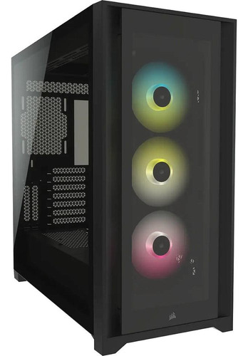 Gabinete Corsair Icue 5000x Rgb Mid-tower Vidro Temperado Cc