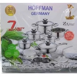 Bateria De Ollas Hoffman Germany 21 Piezas Acero Quirúrgico