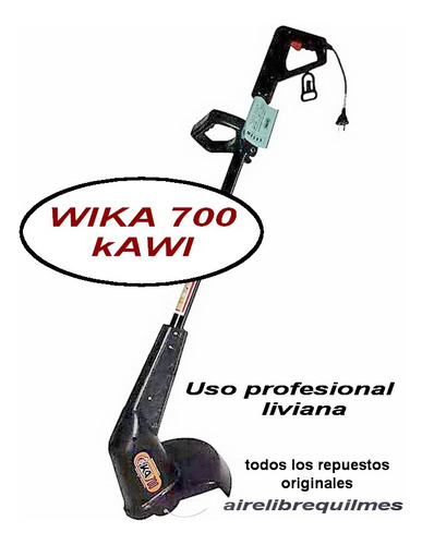 Bordeadora  Wika 700 Kawi C/rulem Y Bobinad Cobre/corte30cm 