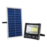 Reflector Lampara Led Panel Solar Exterior 100w Recargable