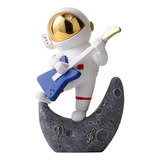 Figura De Spaceman Sculptures, Música, Astronauta, Decoraci