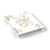 Planner Feminino Personalizado 2024 Inspire Branco + Brinde