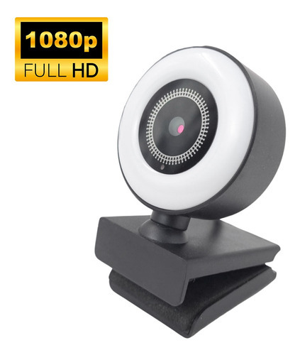 Web Cam Camera Usb Full Hd 1080p Com Microfone De Computador