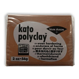 Arcilla Polimérica Van Aken Kato Polyclay 56 G Color Café (brown)