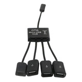 Quatre En Un Micro Usb Otg Hub Adaptador Cable Para Android