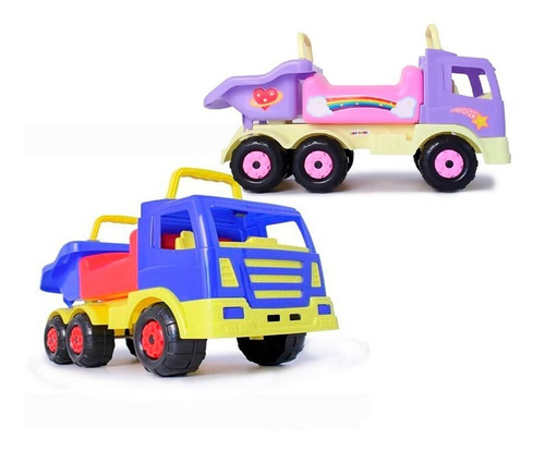 Carro Vehículo Montable Truck 65cm Niña Marca Boy Toys