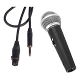 Microfono Para Equipo De Sonido, Plug 6.3mm