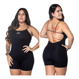 Roupa De Academia Feminina Macaquinho Fitness Macacao Suplex