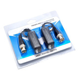 15 Par Conector Bnc Balun Pasivo Cable Cctv Camaras Vigilan