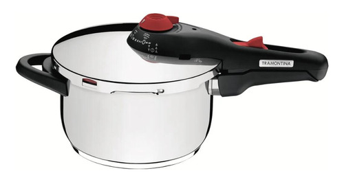 Panela Pressão Inox Fundo Triplo Indução 4,5l Tramontina