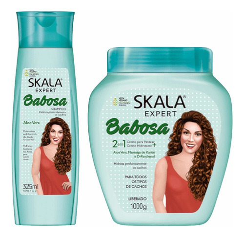  Pack Skala Expert Babosa Shampoo + Crema De Tratamiento