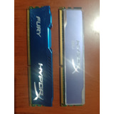 Memorias Ram Ddr3 Kingston Hyperx Fury 8gb + Hyperx Blu 4gb