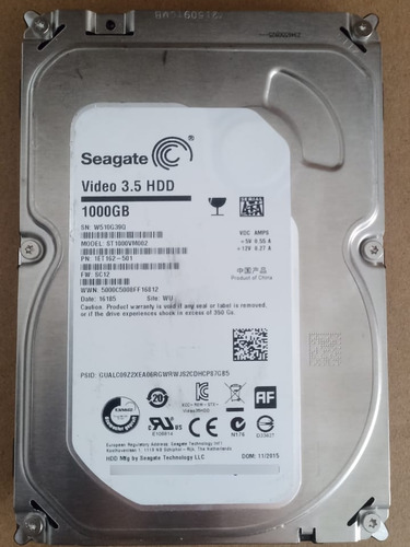 Disco Duro Seagate 1tb 3.5 Hdd