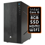 Pc Cpu Barato Intel Core I5 / 8gb / 120ssd / Hdmi / Wifi