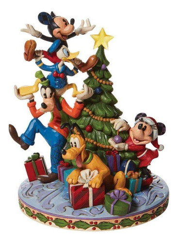 Disney - Adorno De Mesa De Villancicos Navideños Msi