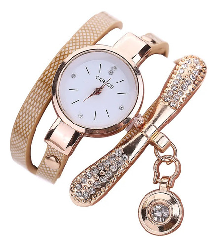 Reloj De Lujo Personalizado Para Mujeres Con Incrustaciones 