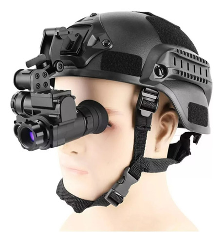 Binóculo Visão Noturna Infravermelho Nvg10 Capacete Tático