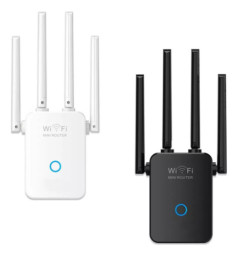 Repetidor Wifi 2.4g Amplificador Señal 1200mbps 110/230v Wps