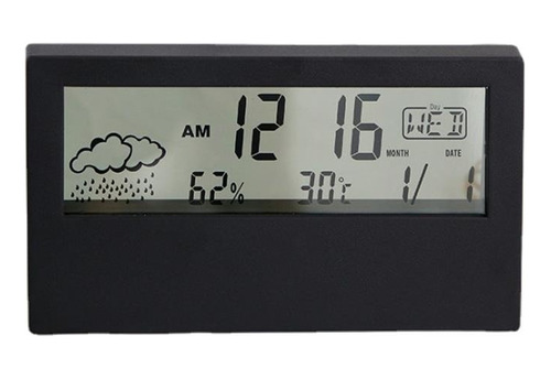 Reloj Alarma Led De Pared Con Temperatura