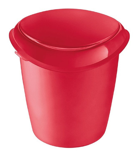 Basurero Para Pileta Cocina 2,2lts Sanremo Rojo O Blanco