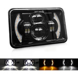 Faros Led 4x6 H4 Alta Baja Drl Turno Singal 4x4 4656 4651