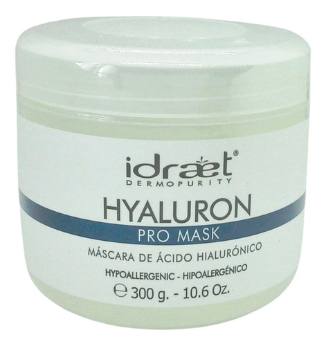 Idraet Mascara Antiage De Acido Hialuronico Pote 300gr