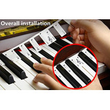 Pegatinas De Piano Para Aprender Piano O El Teclado, Instala