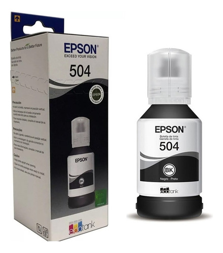 Tinta Epson 100% Original 504 Para L4150 L6191 L6270 L14150