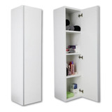 Mueble De Baño Tolva Colgante Organizador Blanco Laqueado Cu