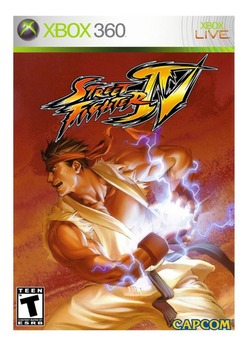 Street Fighter 4 Xbox 360 Desbloqueado Mídia Física