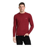 Sweater Cuello Redondo Algodón Hombre Mistral 14790n