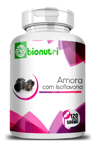 Amora Miúra + Isoflavona 120 Cápsulas - Bionutri Sabor Sem Sabor