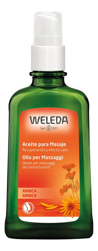 Óleo Para Massagem Com Arnica Weleda - 100ml Full Tipo De Embalagem Pote Fragrância Neutro