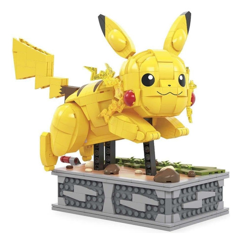 Juguete De Construcción Pokémon Pikachu Mega Construx ;o